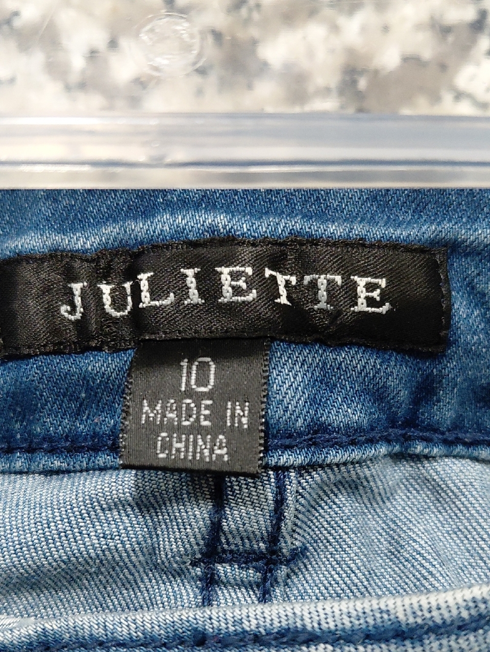 Embellished Light Blue Women's Jeans with Bird & Floral Appliqué Juliette 10 - Picture 4 of 5